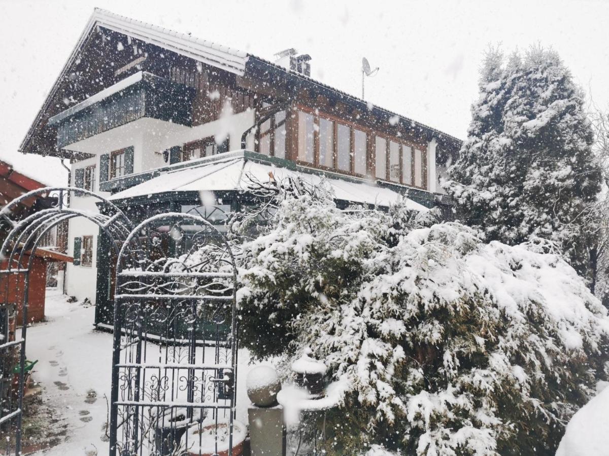 Konstanzer Bergblick Mit Wintergarten Oberstaufen Buitenkant foto