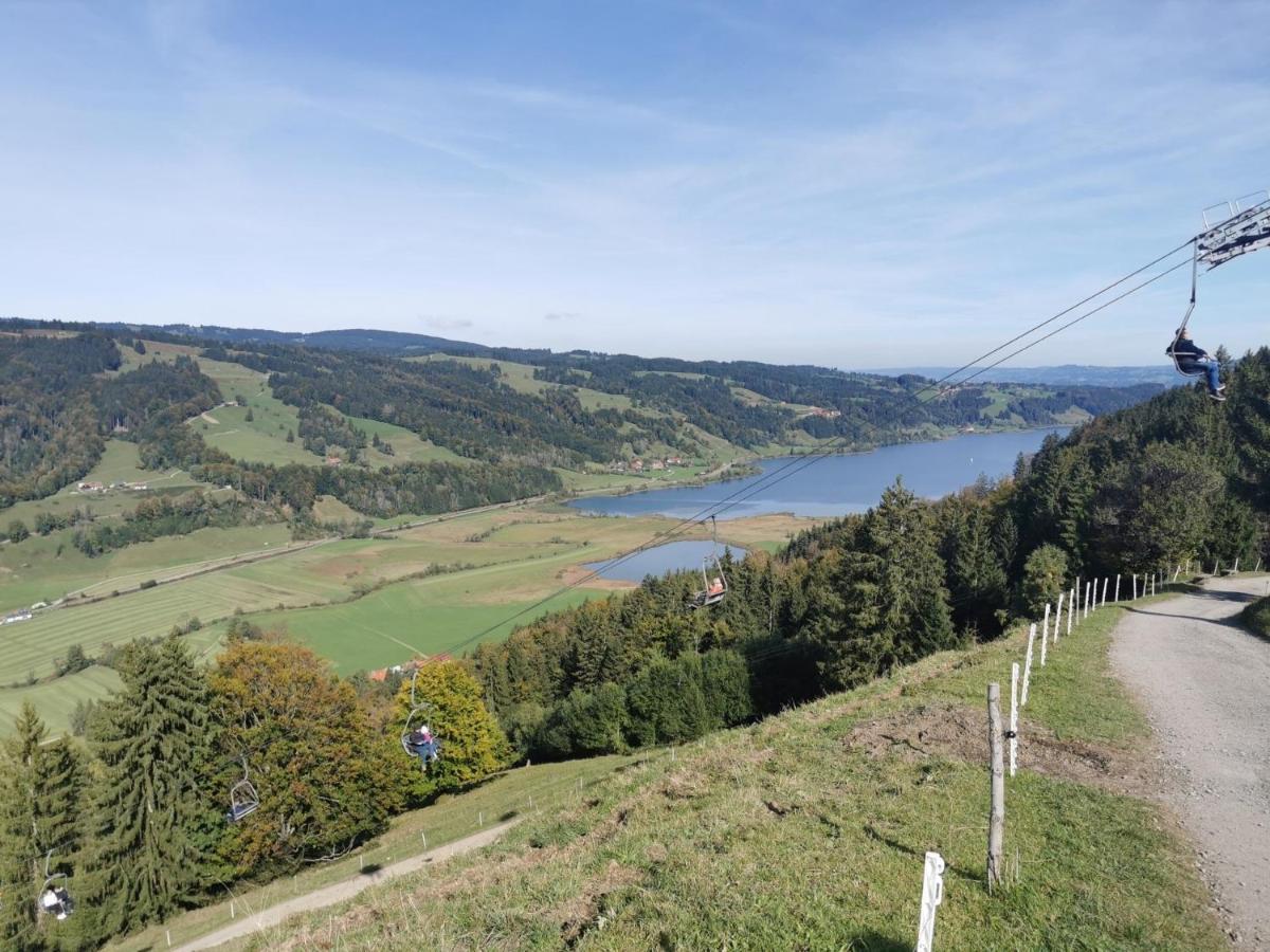 Konstanzer Bergblick Mit Wintergarten Oberstaufen Buitenkant foto