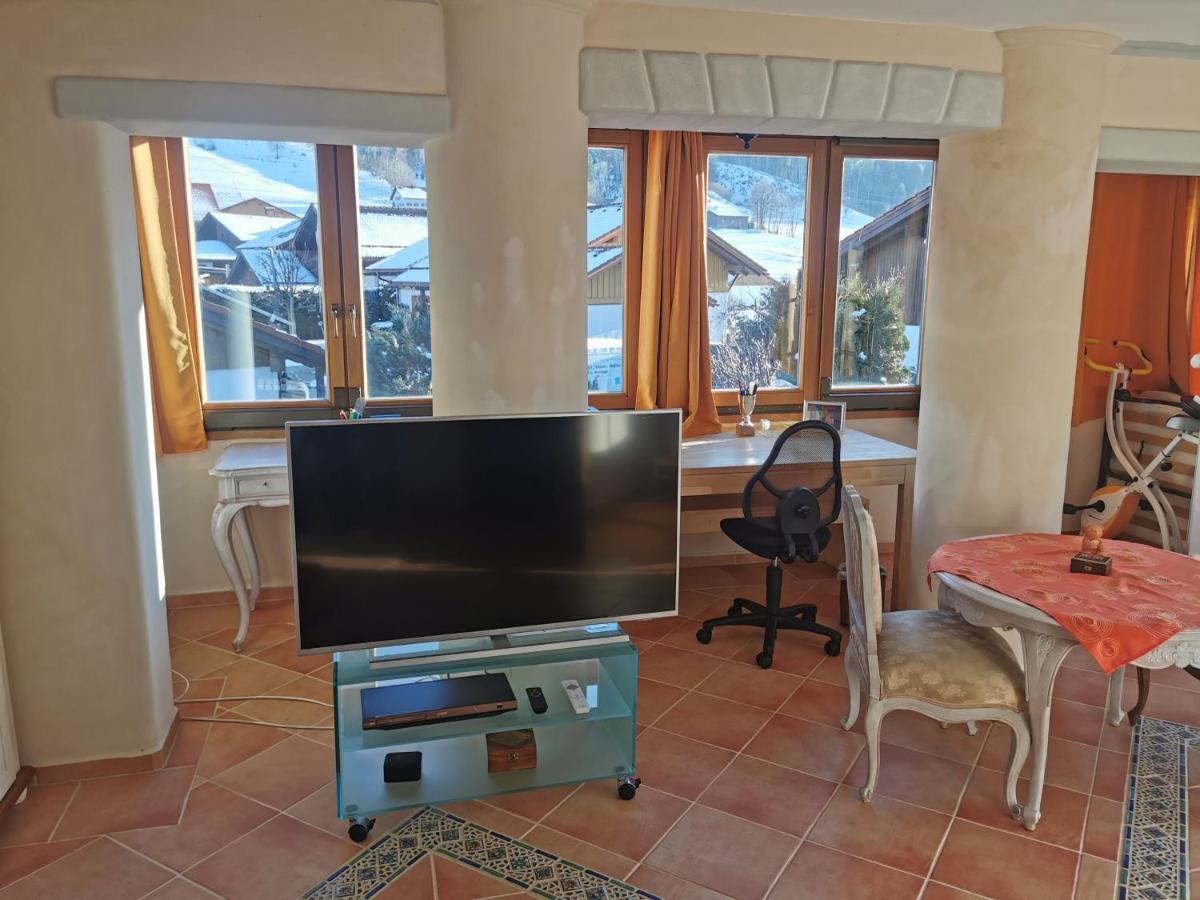 Konstanzer Bergblick Mit Wintergarten Oberstaufen Buitenkant foto