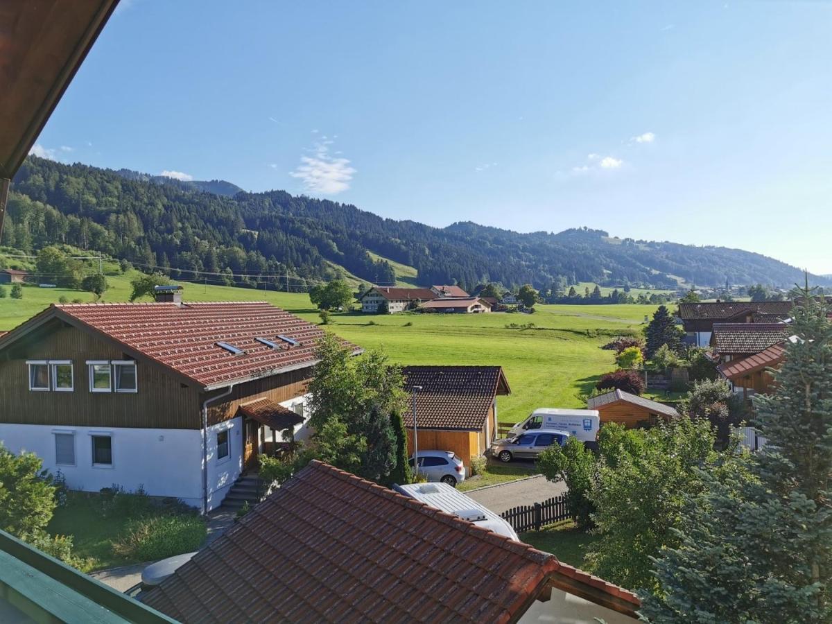 Konstanzer Bergblick Mit Wintergarten Oberstaufen Buitenkant foto